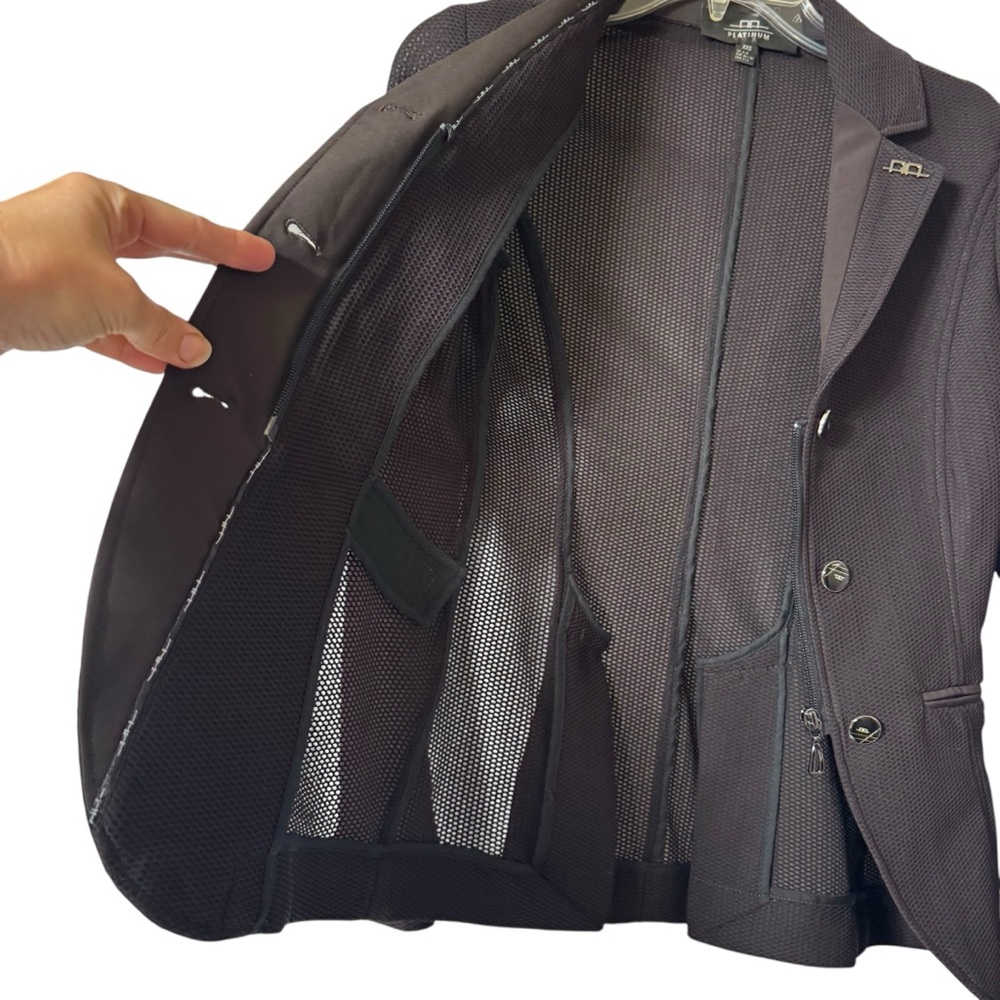 AA Platinum Motionlite by Alessandro Albanese Black Show Jacket Size XXS - Picture 3 of 11